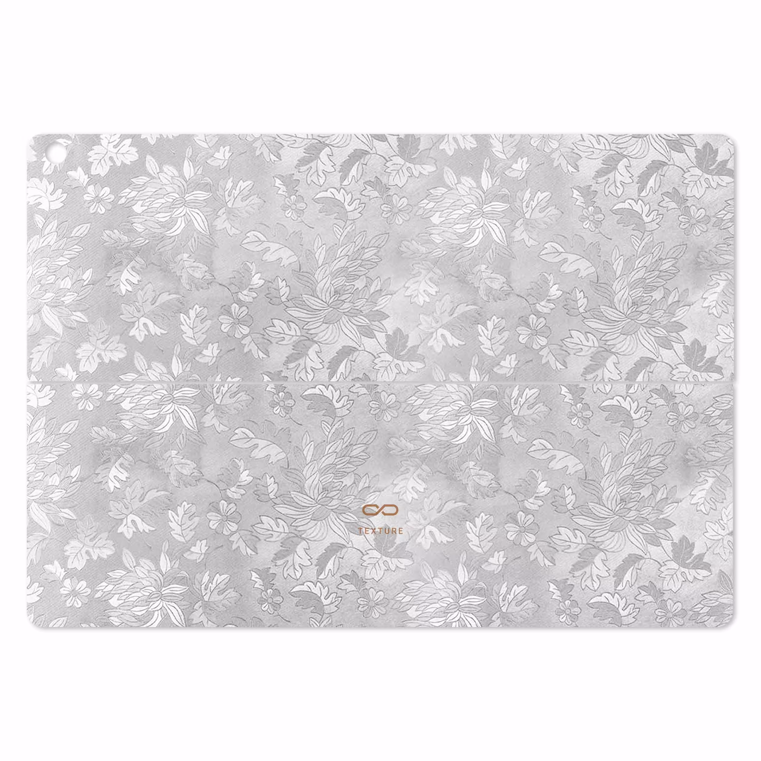 برچسب پوششی ماهوت مدل Silver-Wildflower مناسب برای تبلت ایسوس Transformer 3 Pro 2016