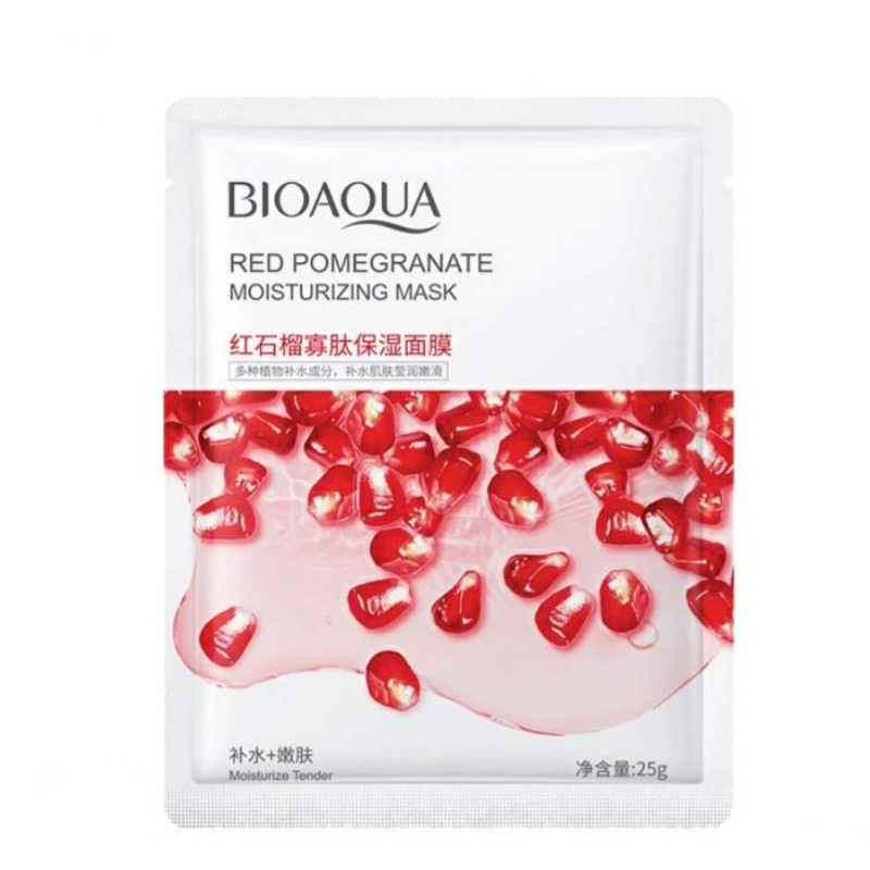 ماسک ورقه ای صورت انار بیوآکوا Bioaqua

