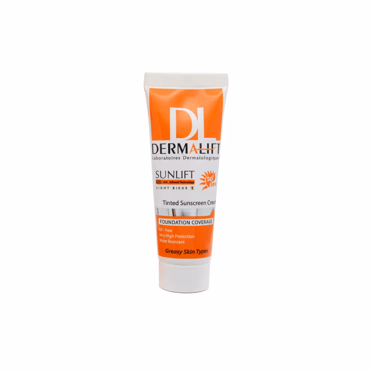 کرم ضد آفتاب پوست چرب درمالیفت (SPF50)