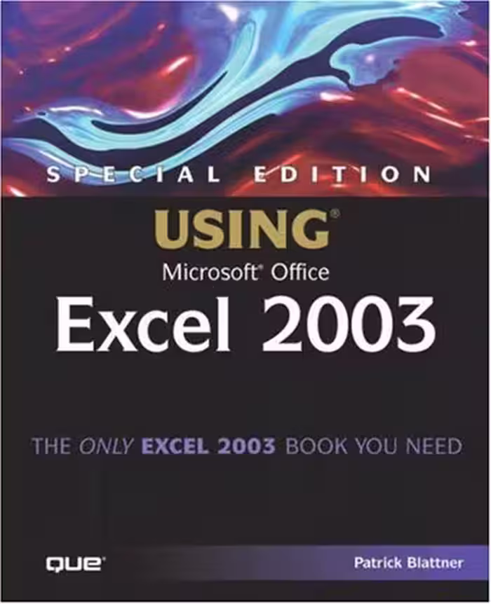 خرید و دانلود نسخه کامل کتاب special edition using microsoft office excel