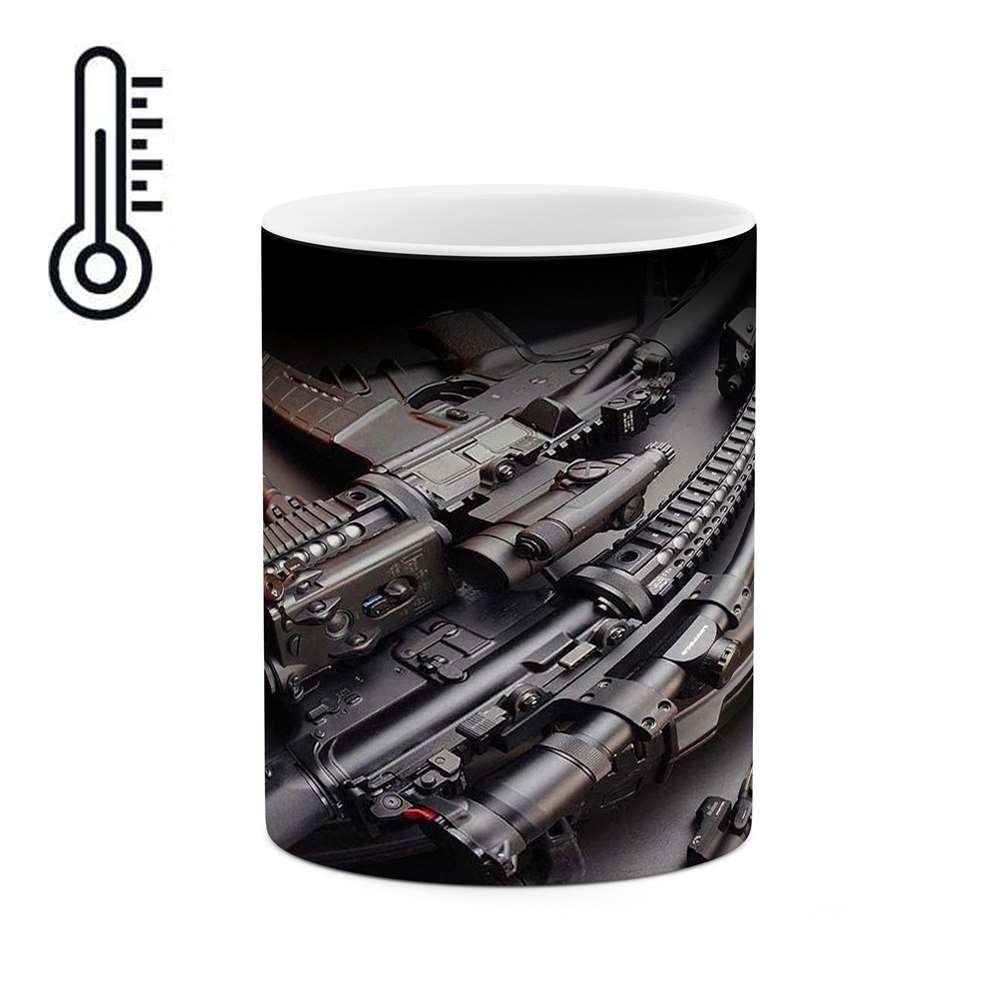 ماگ حرارتی طرح تفنگ M16 مدل mgph15687