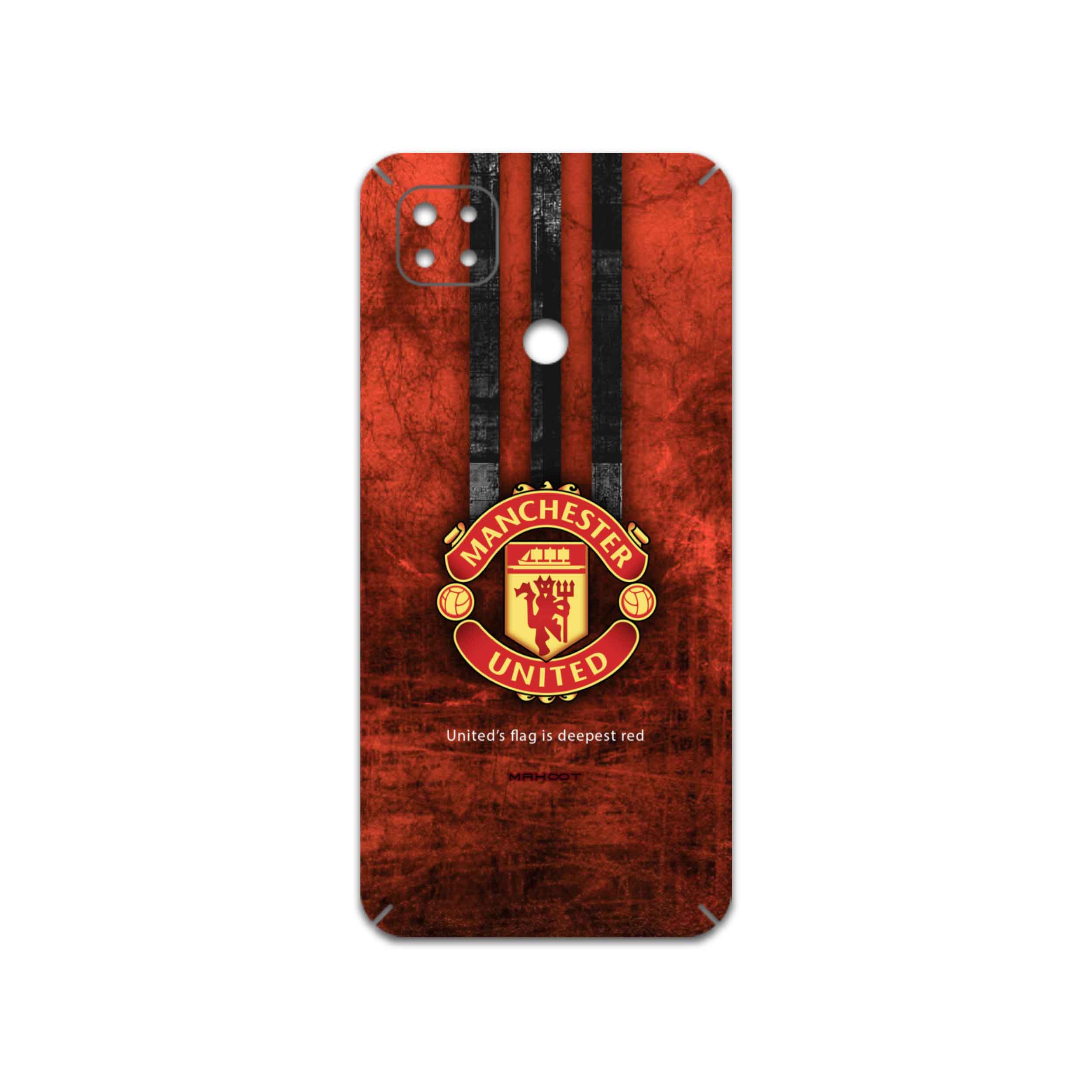برچسب پوششی ماهوت مدل Manchester-United مناسب برای گوشی موبایل شیائومی Redmi 9 Activ