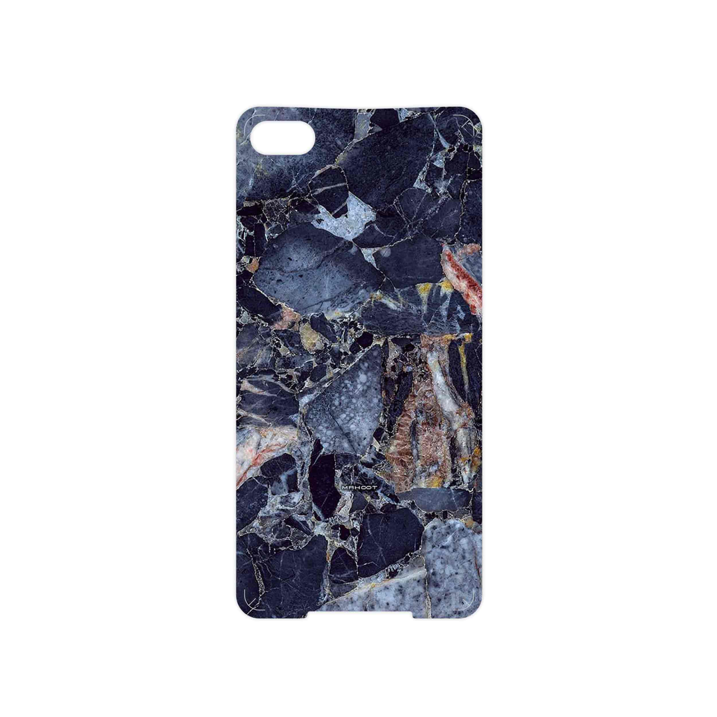 برچسب پوششی ماهوت مدل Broken black marble مناسب برای گوشی موبایل بلک بری Z30