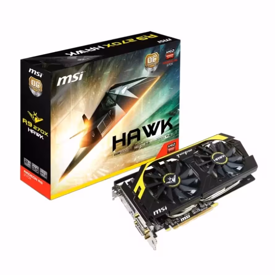 کارت گرافیک ام اس آی R9 270X HAWK 2GB