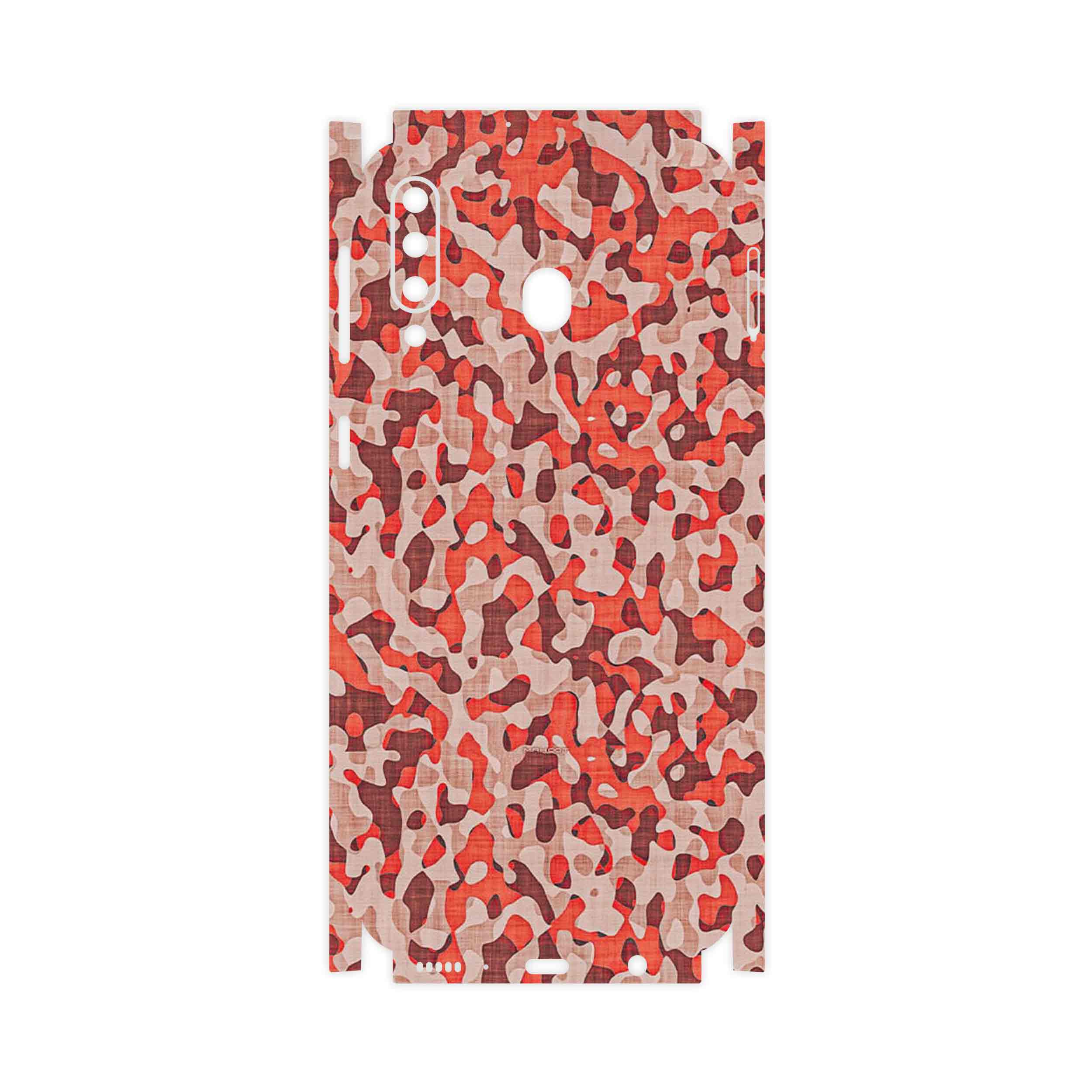 برچسب پوششی ماهوت مدل Red Infantry Army-FullSkin مناسب برای گوشی موبایل سامسونگ Galaxy M30