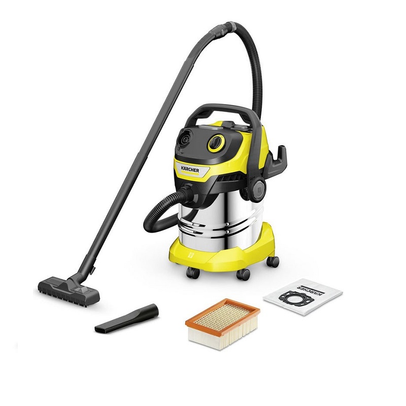 جارو برقی نیمه صنعتی آب و خاک کارشر مدل  WD 5 S V-25/5/22 (YSY) * GB