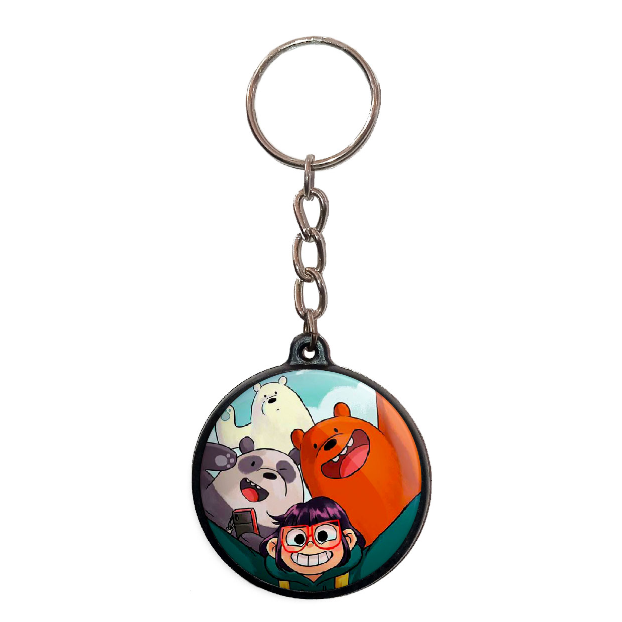 جاکلیدی پرمانه طرح خرسهای کله فندقی کد pmj.10164