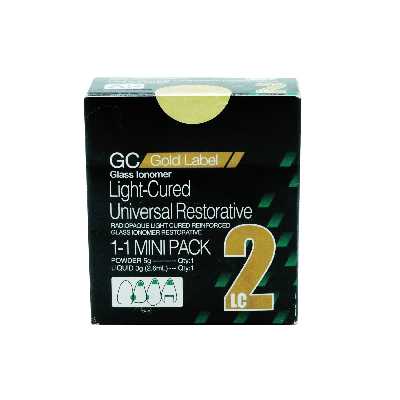 چسب دندان جی سی مدل لایت حجم 8 میلی لیتر مجموعه 2 عددی