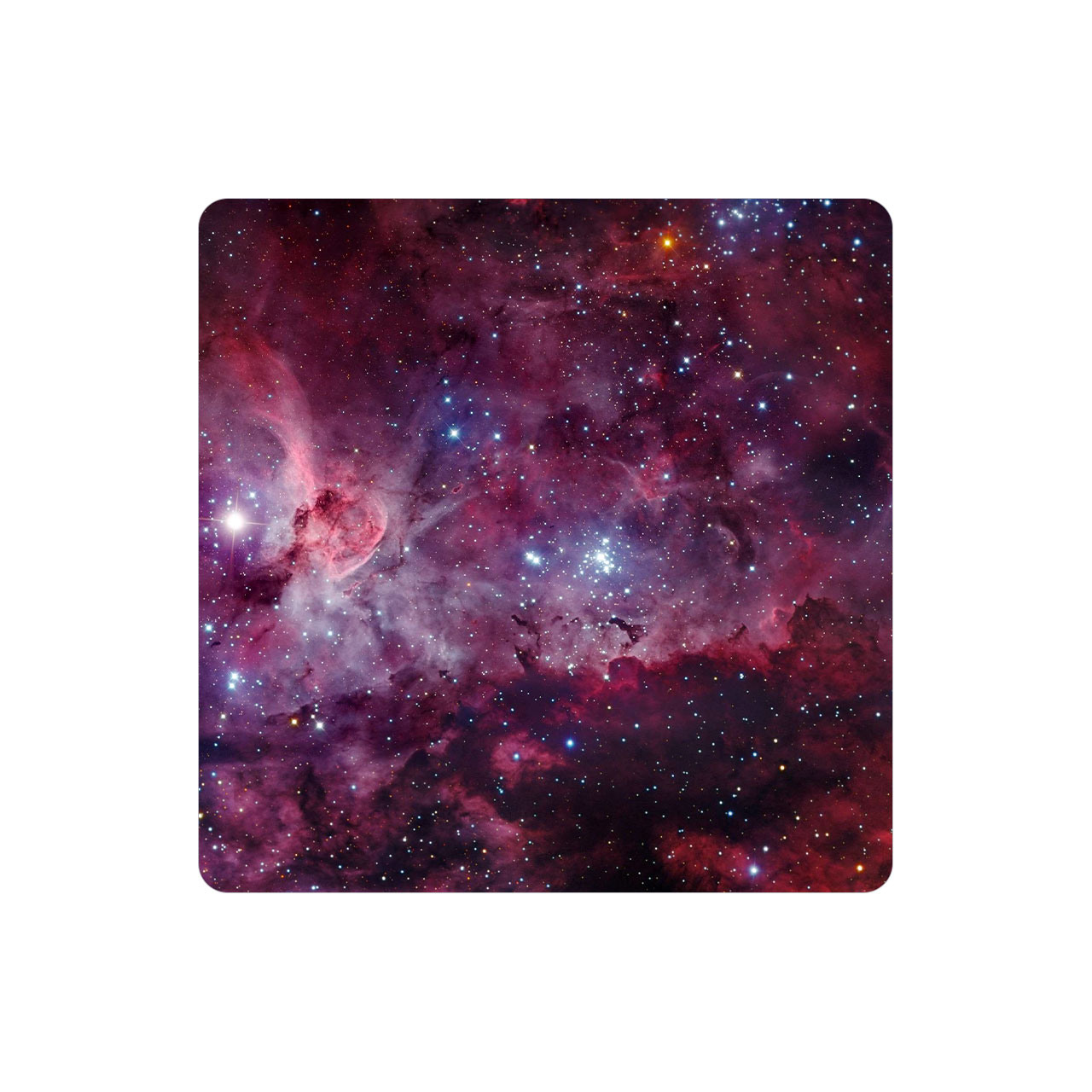 زیر لیوانی طرح گلکسی مدل MC1299