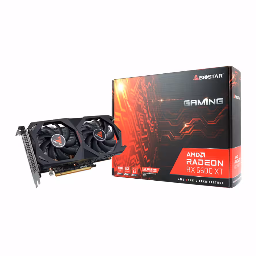 کارت گرافیک بایواستار Radeon RX 6600 XT 8GB