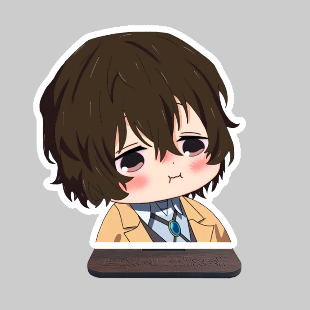 استند رومیزی پیکسل میکسل مدل انیمه سگ های ولگرد بانگو