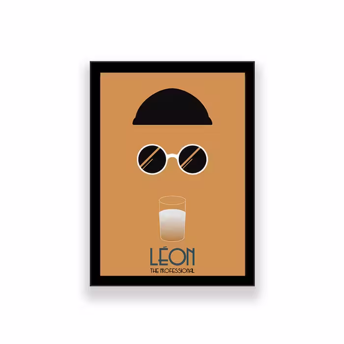 تابلو طرح Leon the professional | دنیای قاب