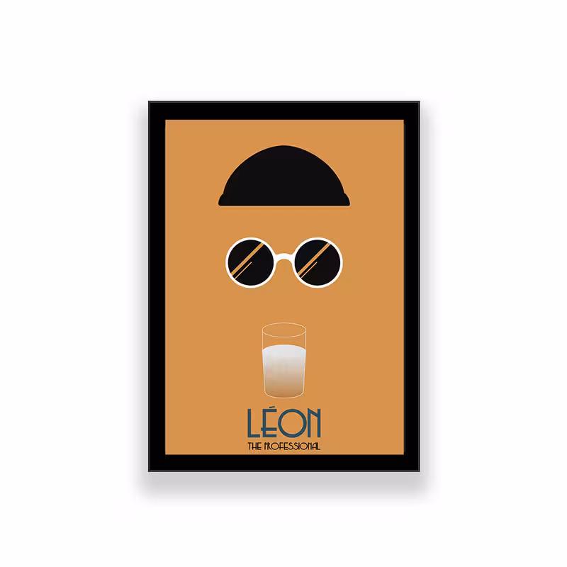 تابلو طرح Leon the professional | دنیای قاب
