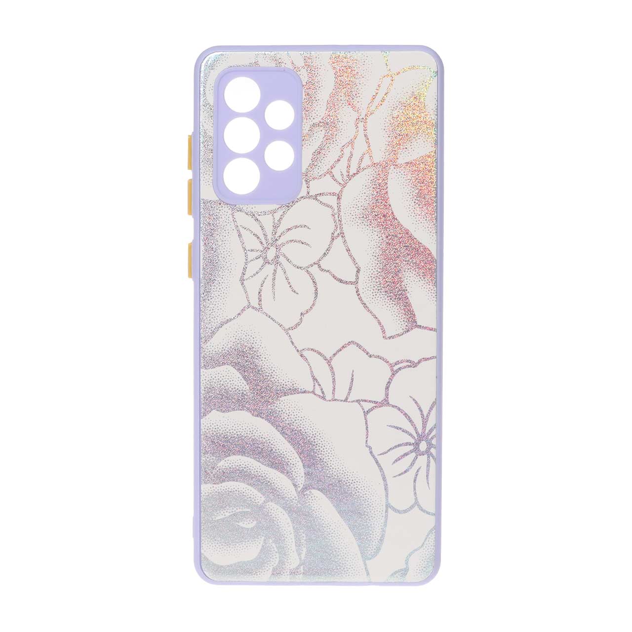 کاور طرح گل کد 106 مناسب برای گوشی موبایل سامسونگ Galaxy A72