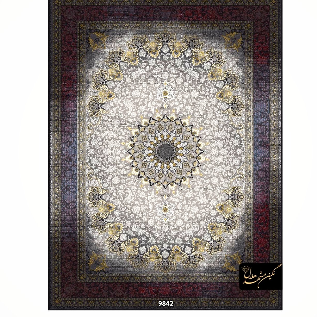 فرش 6متری 1200شانه تمام نخ اکریلیک