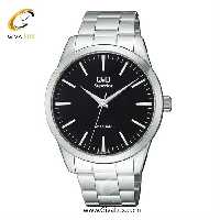 ساعت مچی اورجینال کیو اند کیو مردانه نقره ای | نقره ای | مشکی | کد رفرنس C23A001VY
