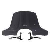 شیشه جلو موتورسیکلت GP COMPOSITE SYM FIDDLE 2009 2023 صفحه ای سازگار دودی 55 سانتی متر GP KOMPOZİT