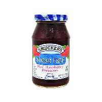 مربا رزبری قرمز رژیمی ( بدون شکر ) 360 گرم اسماکرز - smuckers
