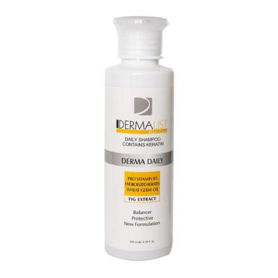 شامپو مو درمالیست مدل Keratin حجم 200 میلی لیتر