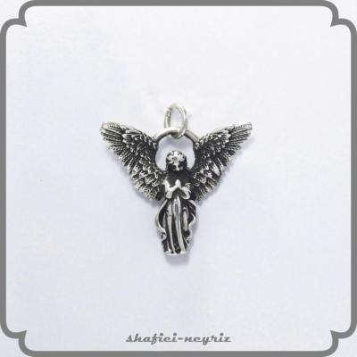 آویز نقره طرح فرشته