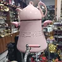 کتری قوری شیر دار برندگلستان بدنه استیل گرانیتی شده کیفیت عالی 