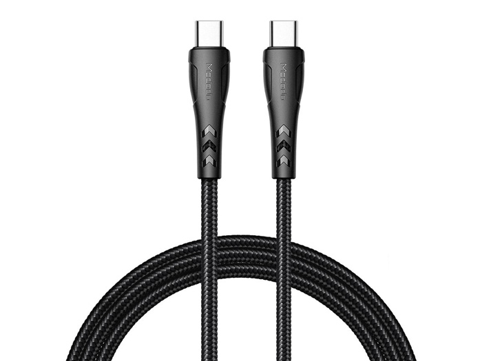 کابل تایپ‌سی به تایپ‌سی 60 واتی شارژ سریع و انتقال دیتا مک دودو Mcdodo CA-7641 Type-C to Type-C Fast Charging Data Cable 1.2m 60w PD QC4.0