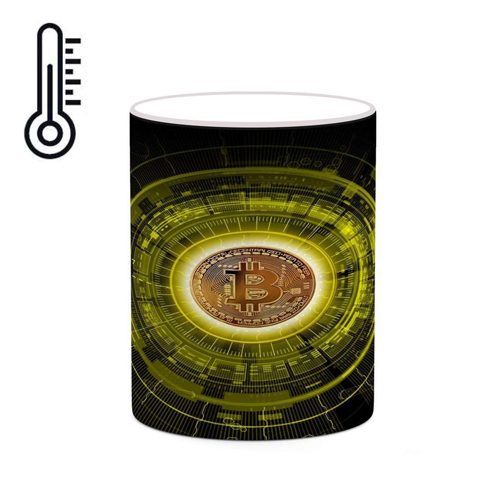 ماگ حرارتی کاکتی طرح کریپتو کارنسی و ارزهای دیجیتال مدل mgh23927