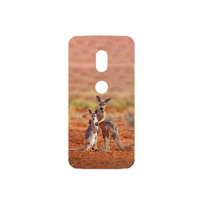 برچسب پوششی ماهوت مدل Kangaroo مناسب برای گوشی موبایل موتورولا Moto G4 Play