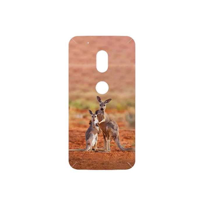 برچسب پوششی ماهوت مدل Kangaroo مناسب برای گوشی موبایل موتورولا Moto G4 Play
