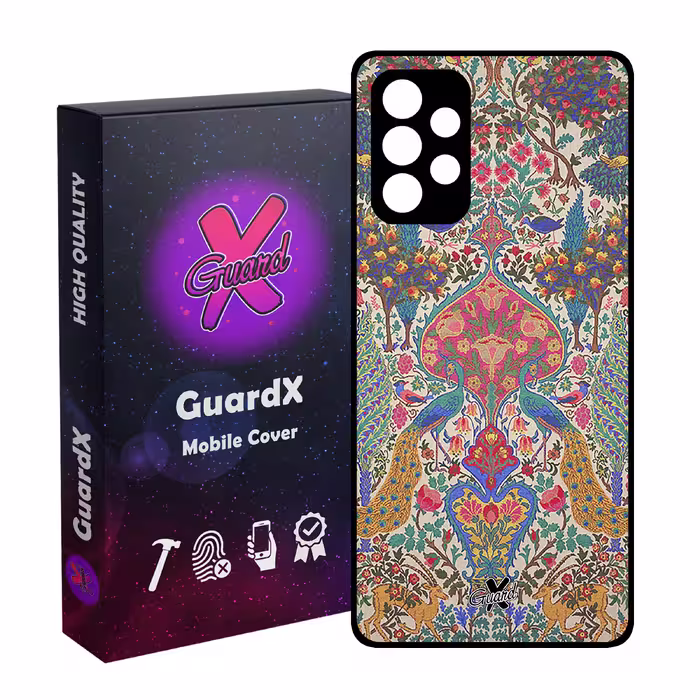 کاور گارد ایکس طرح سنتی مدل Glass10225 مناسب برای گوشی موبایل سامسونگ Galaxy A32 4G