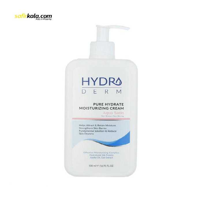 کرم مرطوب کننده و نرم کننده هیدرودرم مدل Aqua Satin حجم 500 میلی لیتر