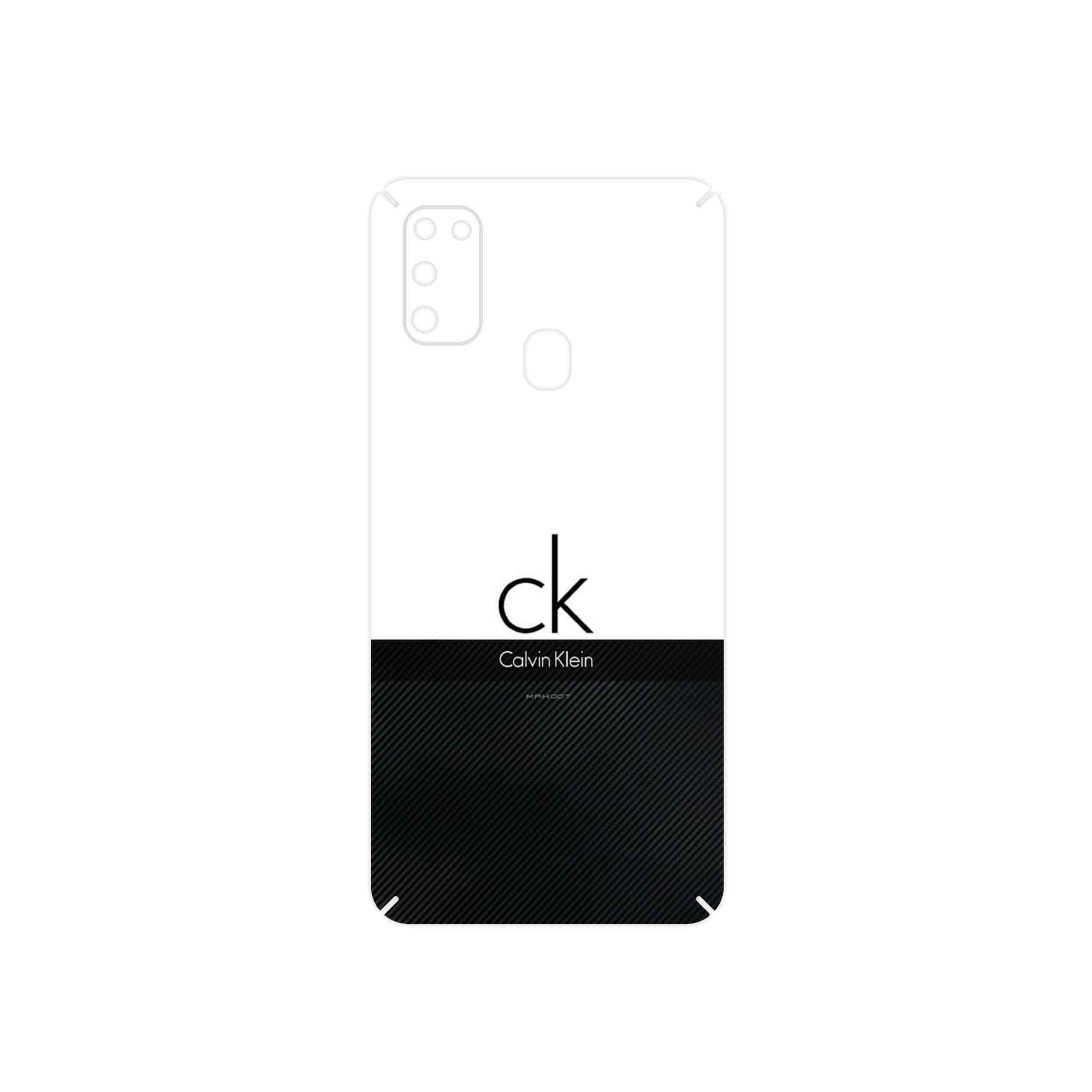 برچسب پوششی ماهوت مدل Calvin Klein مناسب برای گوشی موبایل سامسونگ Galaxy M21