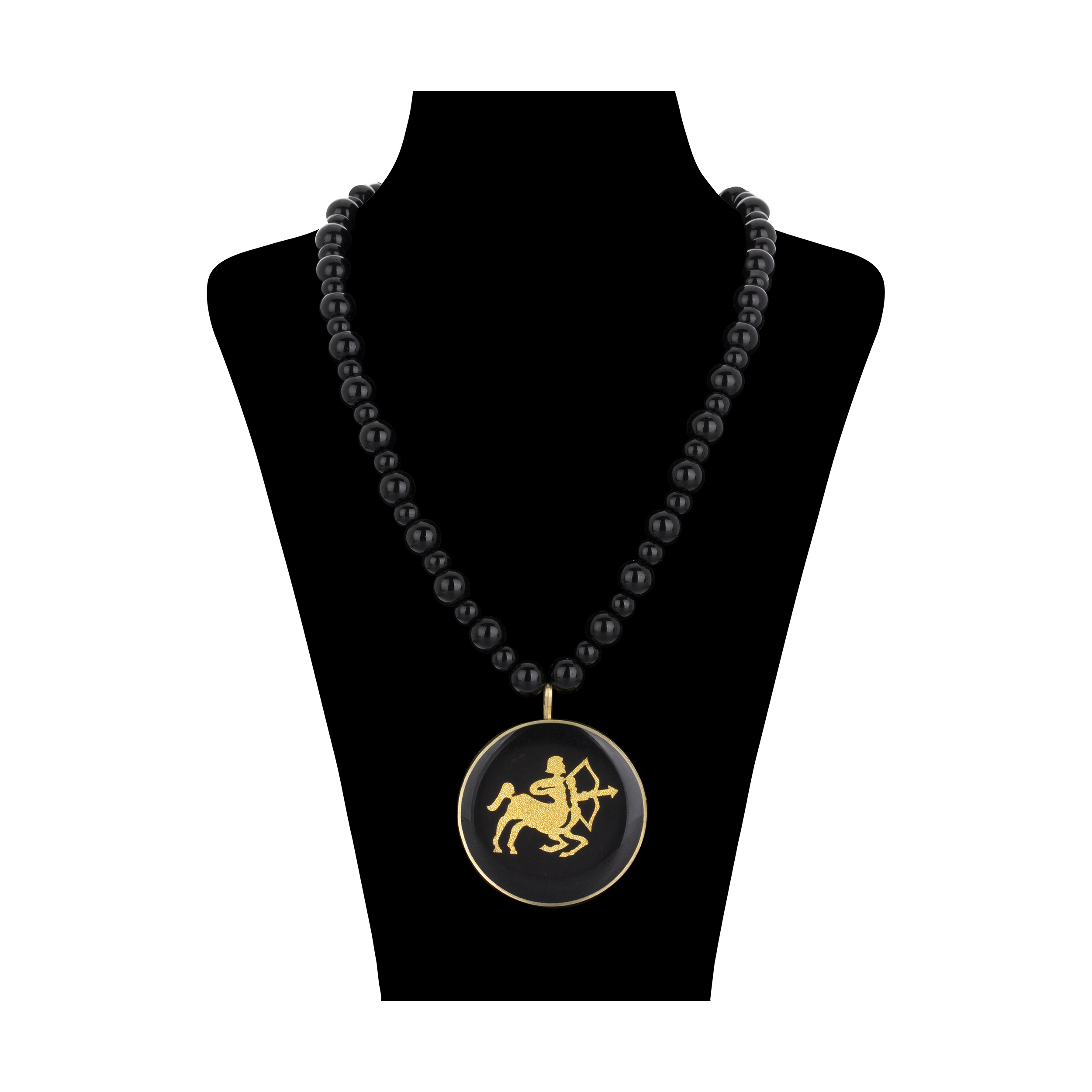 گردنبند طرح ماه آذر مدل RSM09K