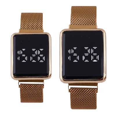 ست ساعت مچی دیجیتال زنانه و مردانه مدل LE 4068 -ST-TA-ME