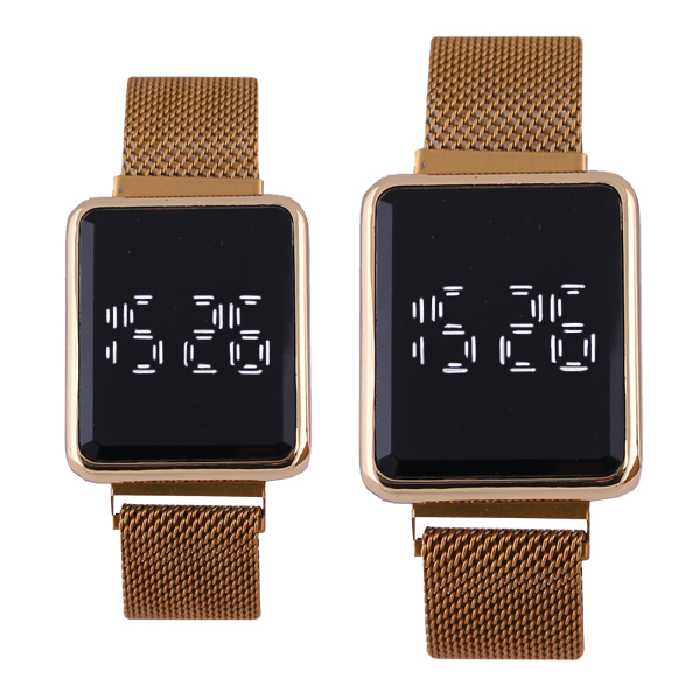 ست ساعت مچی دیجیتال زنانه و مردانه مدل LE 4068 -ST-TA-ME