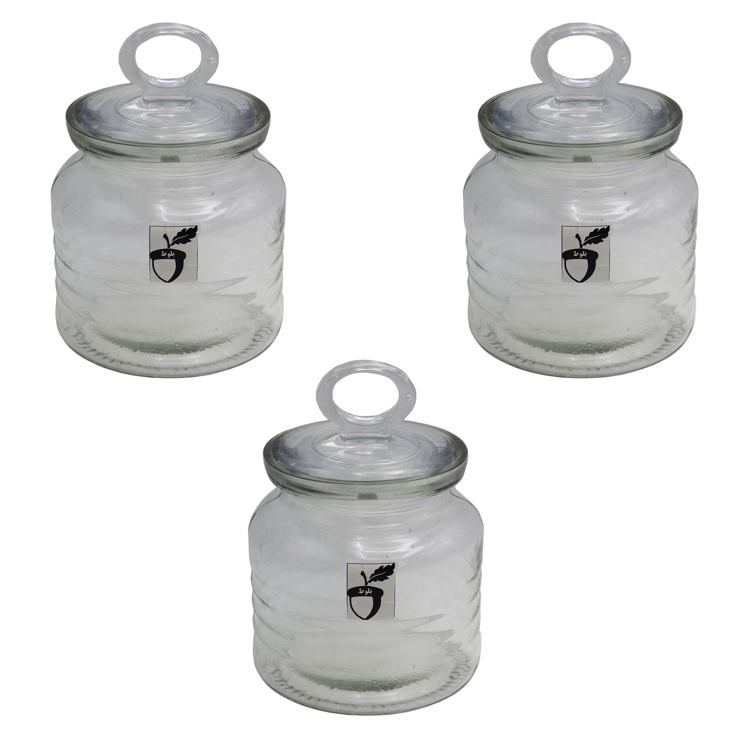 بانکه مدل بلوط کد YP-SIZE4-1L مجموعه 3 عددی