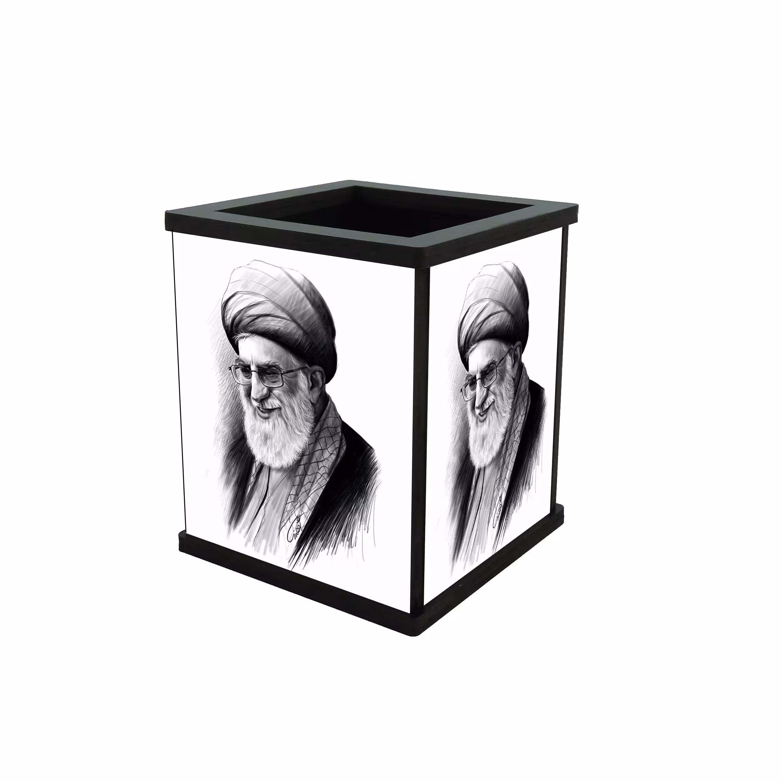 جامدادی رومیزی طرح آقای خامنه ای کد 2413305