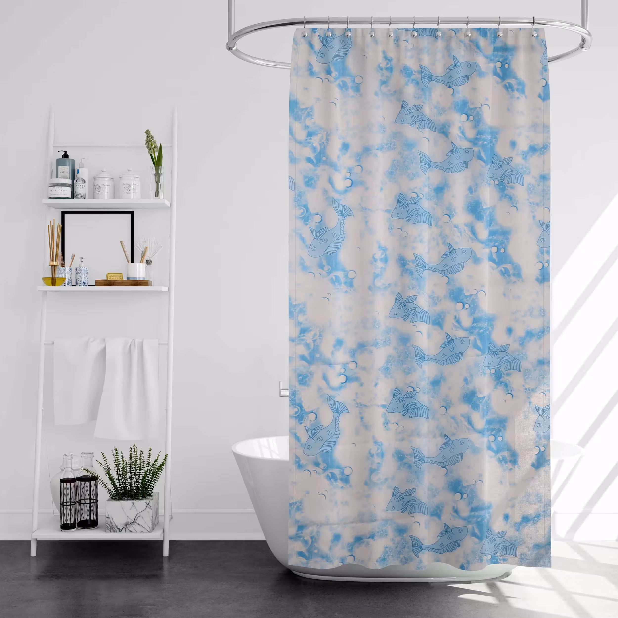 پرده حمام پیسو مدل BZ 36 سایز 180x200 سانتی متر