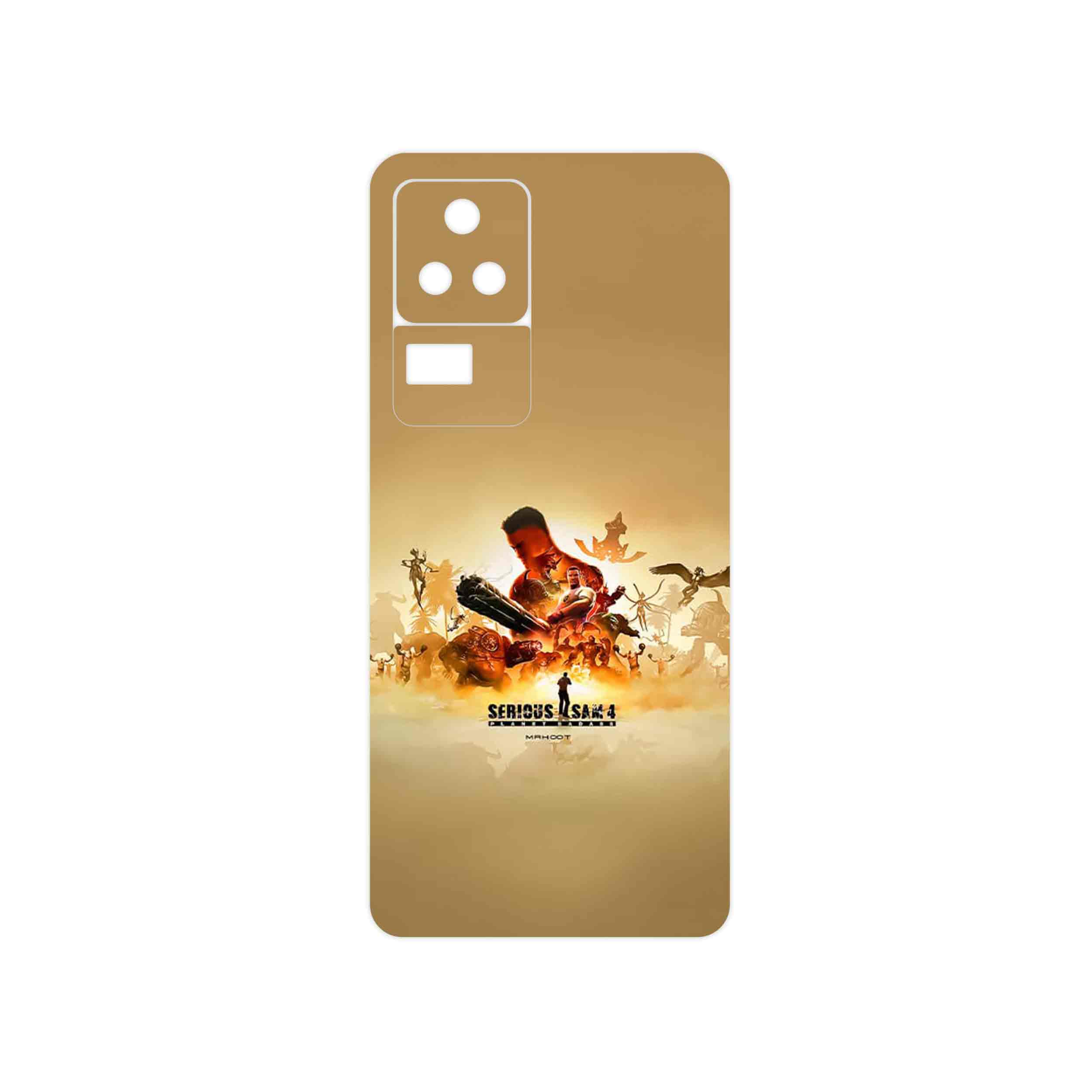 برچسب پوششی ماهوت مدل Serious Sam Game Series مناسب برای گوشی موبایل شیائومی Poco F4 5G