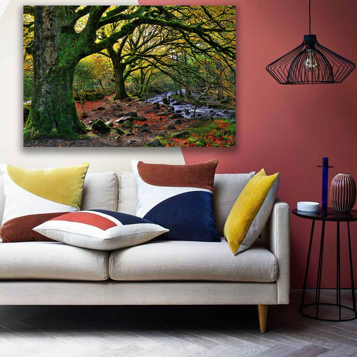 تابلو شاسی طرح طبیعت کد 94