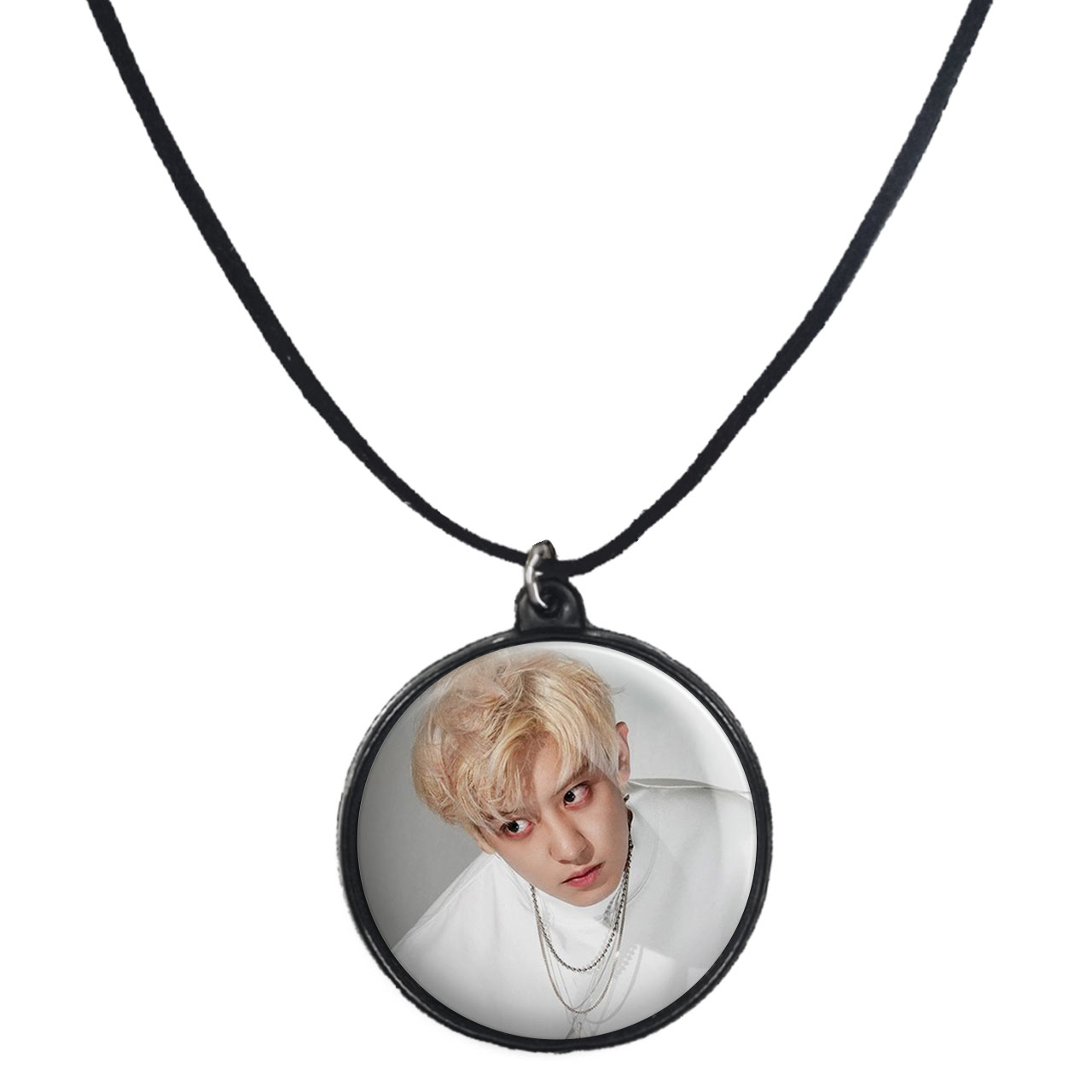 گردنبند پرمانه طرح exo کد pmb.13961 مدل دو طرفه