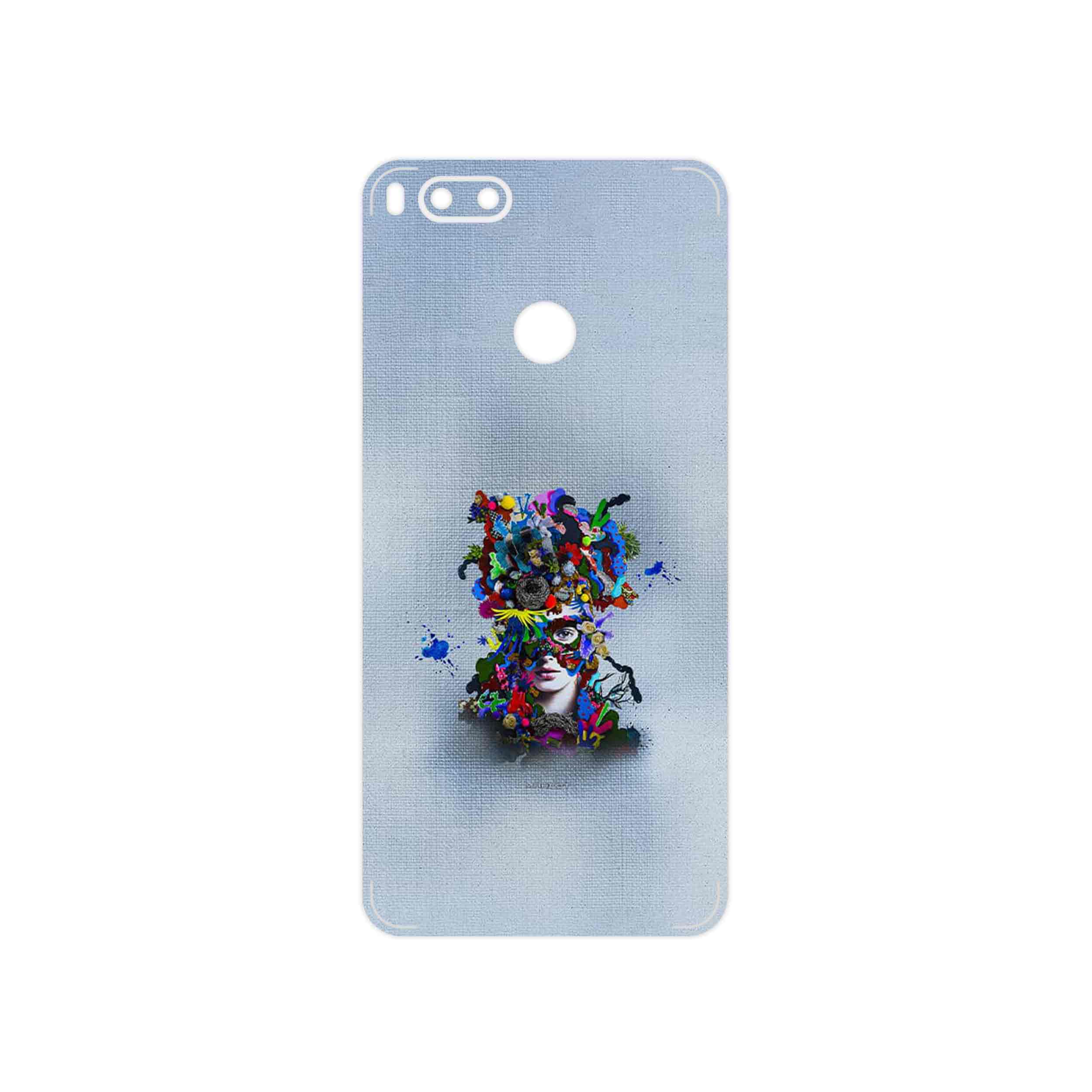 برچسب پوششی ماهوت مدل Collage of surreal Portrait of Women 4 مناسب برای گوشی موبایل شیائومی Mi 5X