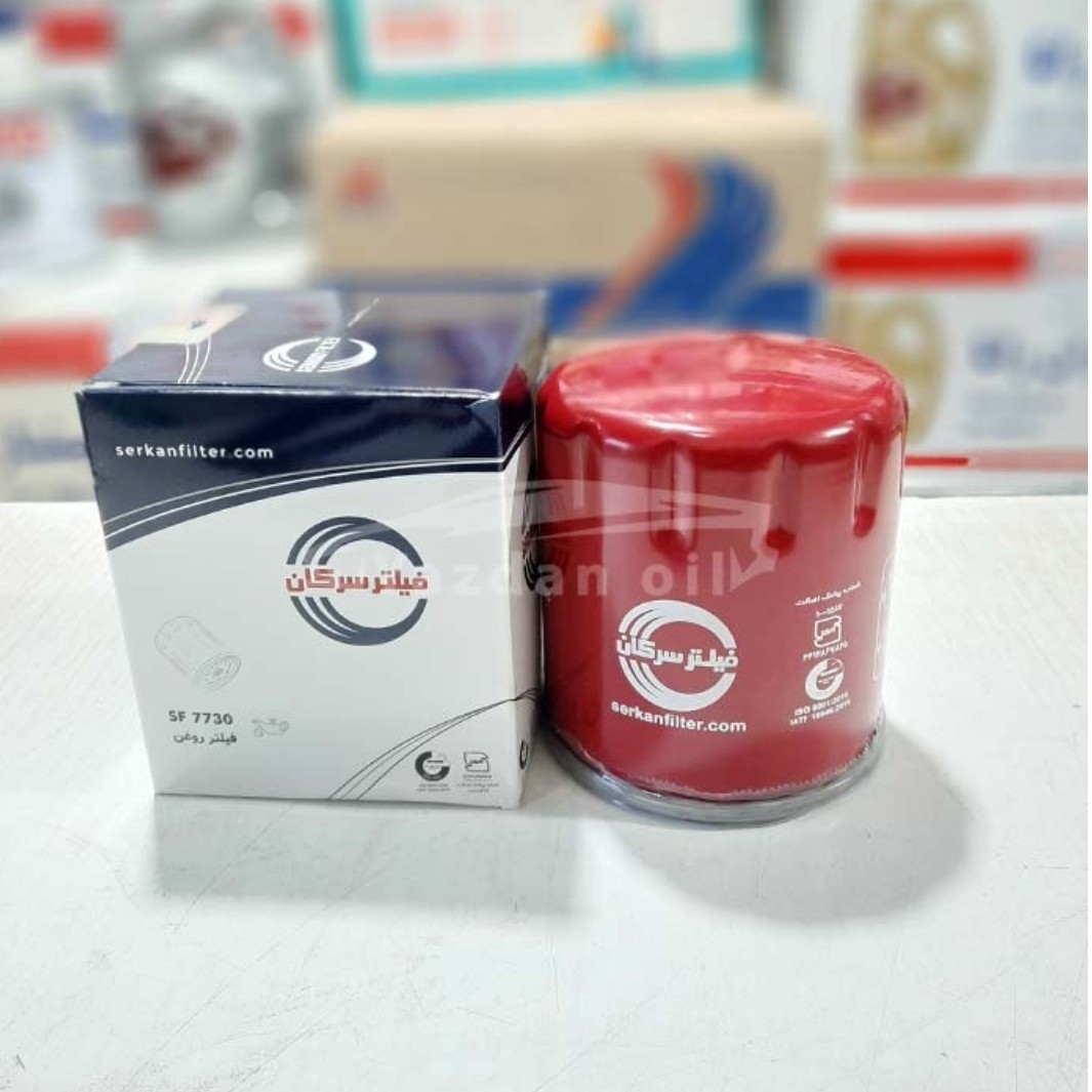 فیلتر روغن پژو 405  پارس  زانتیا سمند ال ایکس مدل سرکان 