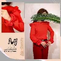 شومیز  ترگل 