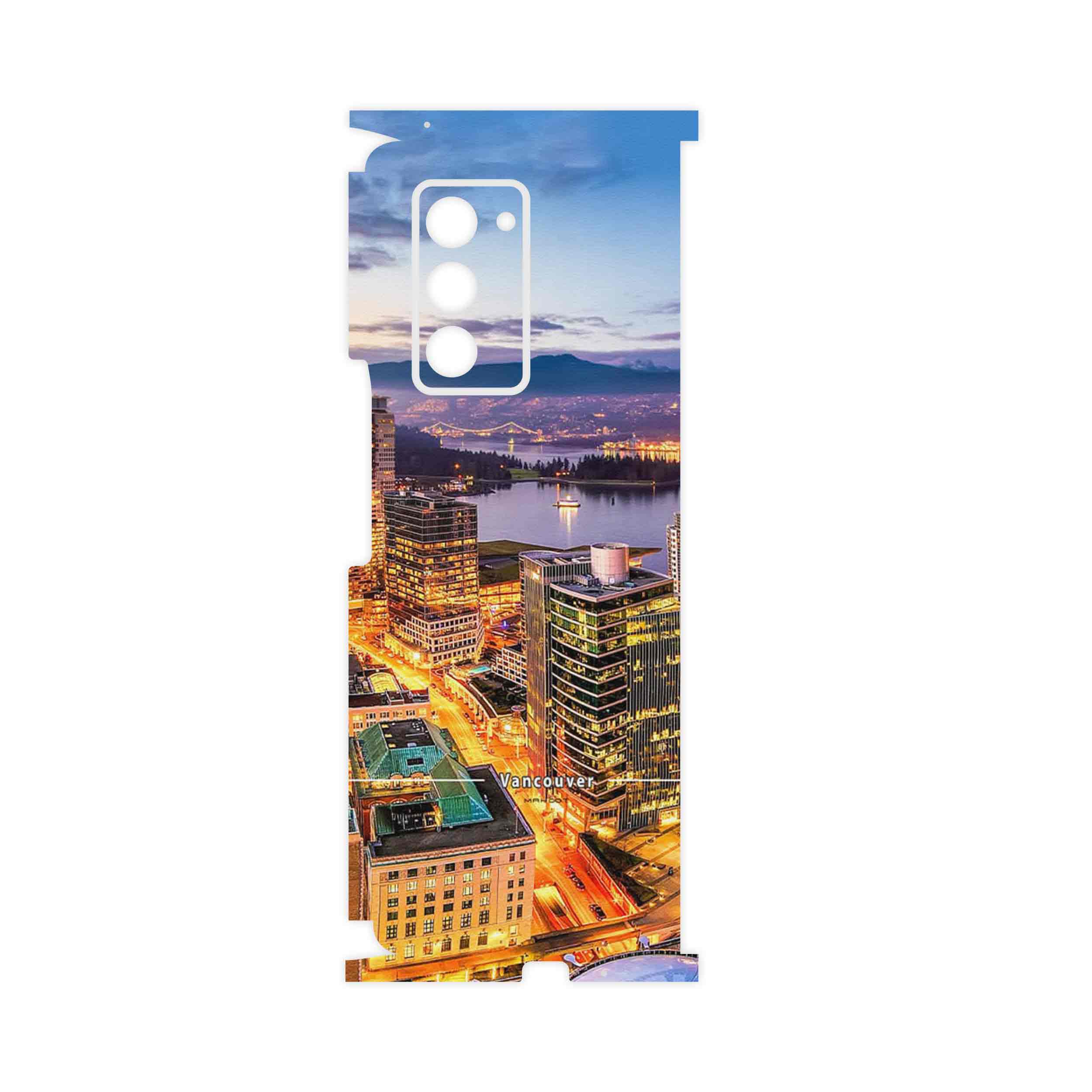 برچسب پوششی ماهوت مدل City of Vancouver-FullSkin مناسب برای گوشی موبایل سامسونگ Galaxy Z FOLD 2
