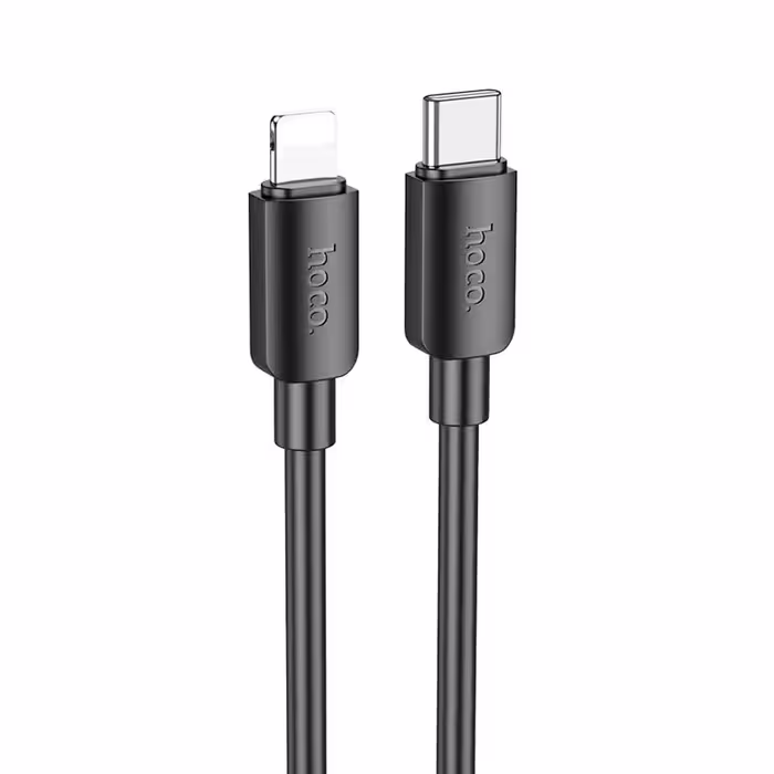 کابل شارژ Type-C به Lightning به طول 25 سانتی متر 20W-2.4A از برند هوکو مدل Hoco X96 (100% اورجینال)