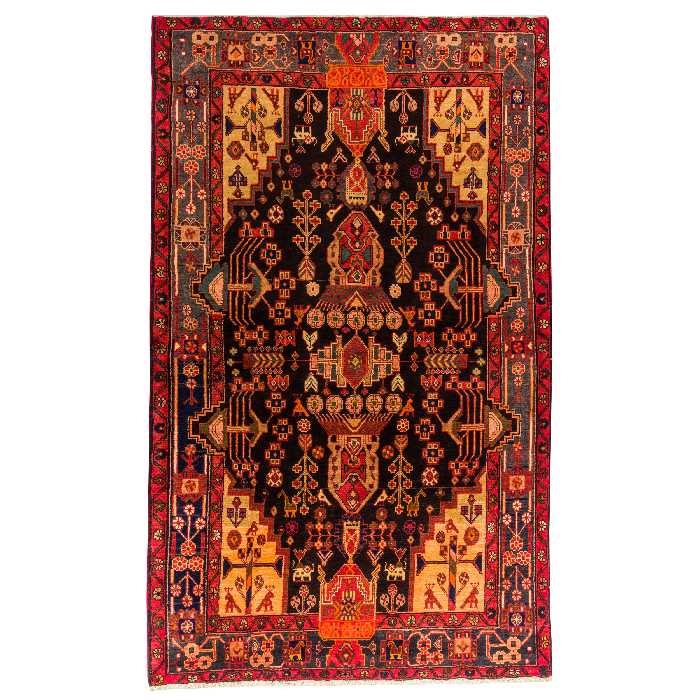 فرش دستبافت سه متری مدل بافت نهاوند کد 48.2036