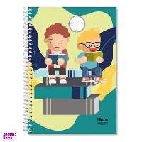 دفتر دوخط‌ 60 برگ وزیری سیمی فانتزی طرح 1347 الیپون (Elipon) کد 2591347