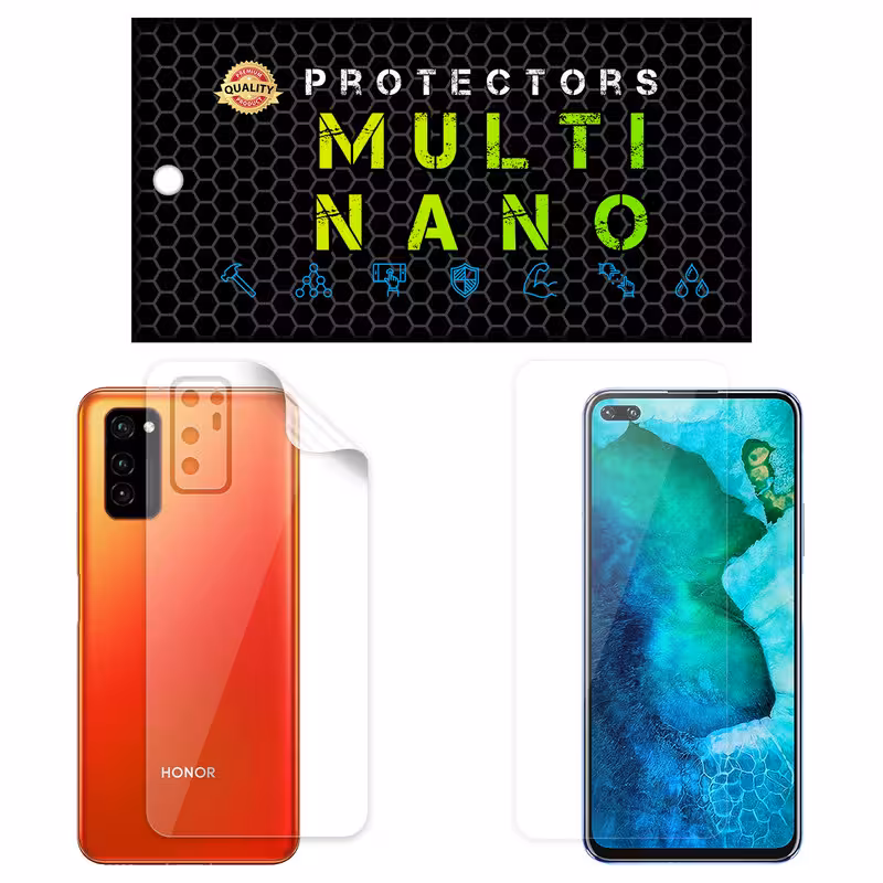 محافظ صفحه نمایش مولتی نانو مدل X-SFT مناسب برای گوشی موبایل آنر View 30 Pro به همراه محافظ پشت | کالا برتری