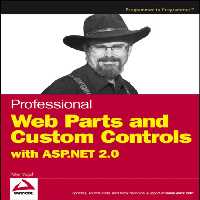 خرید و دانلود نسخه کامل کتاب Professional Web Parts and Custom Controls with ASPNET 20